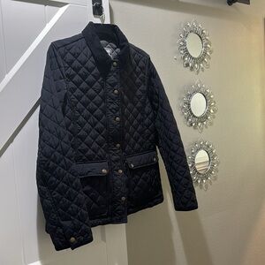 Vineyard Vines Black Quilted Jacket
